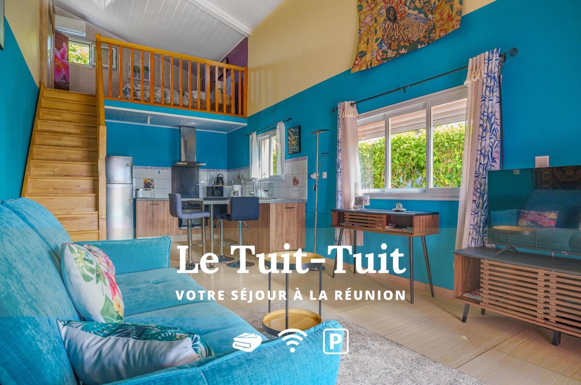 Le Tuit-Tuit - Un Nid Douillet Apartment Sainte-Suzanne Exterior foto